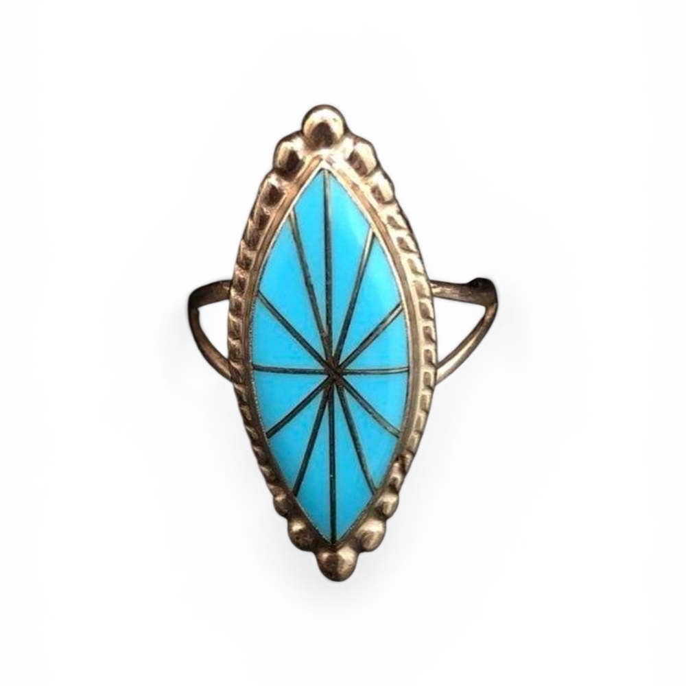 Sterling Silver M.Y. Marie Yazzie Ring – Size 6.5